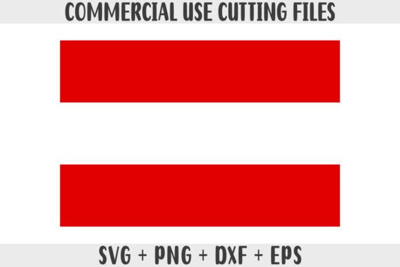 Austria Flag SVG Original Colors