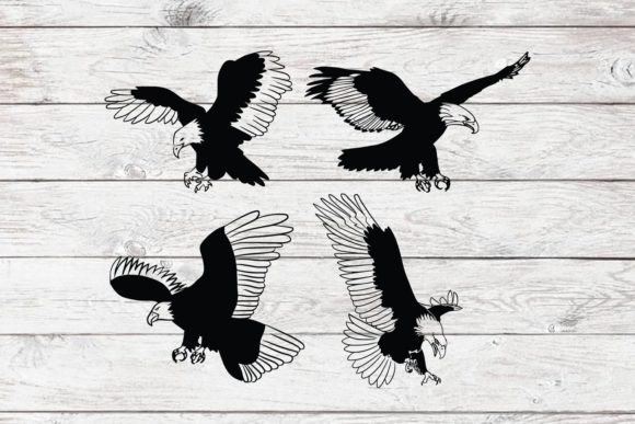 Eagle USA Flag Svg Vector for Graphics and Crafts