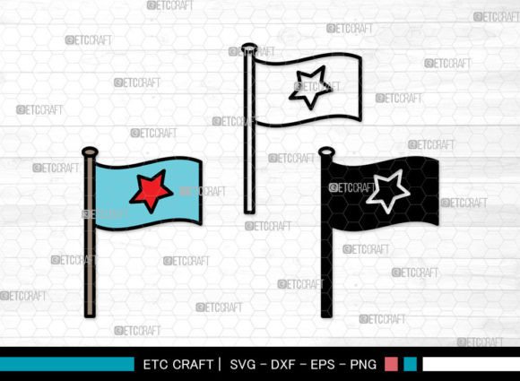 Flag Icons Color, Flag Pole Svg Graphics