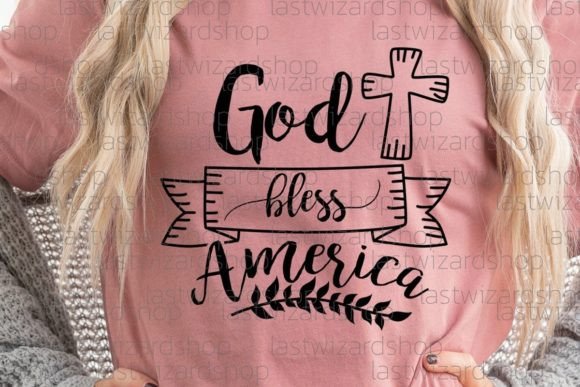 God Bless America Svg, Graphics and Crafts