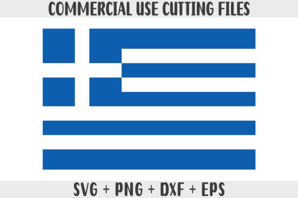Greece Flag SVG Original Colors