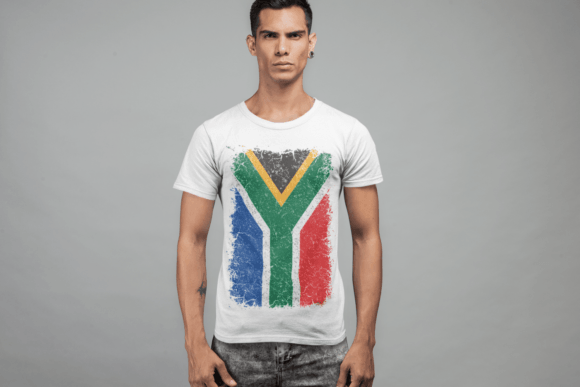 South Africa Grunge Flag SVG: Graphics & Crafts