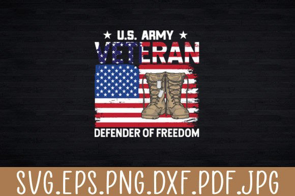 US Flag US Army Veteran Defender Svg – Graphics and Crafts